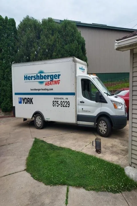 Slide of Hershberger Heating