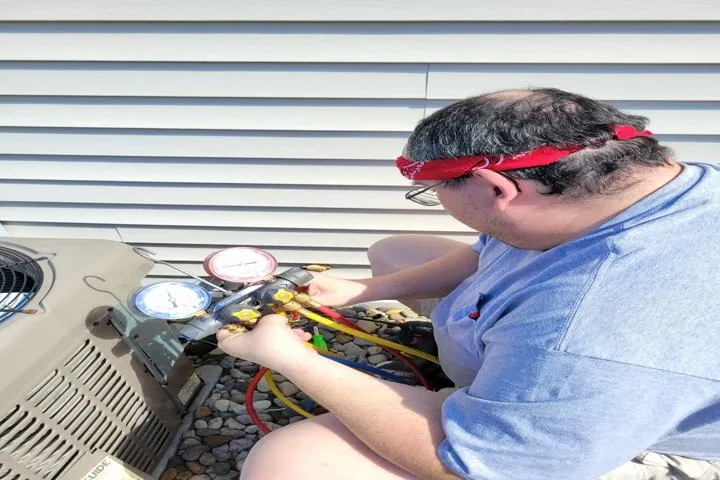 Slide of Hershberger Heating