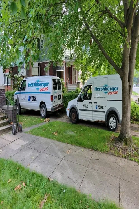 Slide of Hershberger Heating