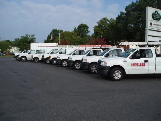 Hertless Air Conditioning and Heating Mechanical Logo