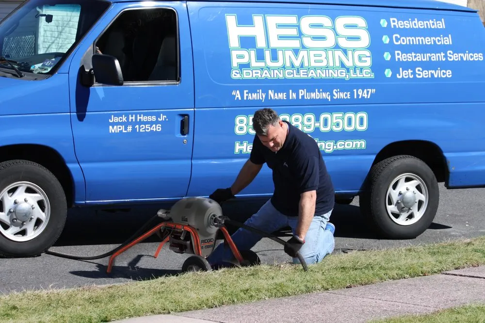 Slide of Hess Plumbing & Drain Cleaning