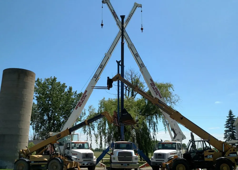 Slide of Hetzel hoisting