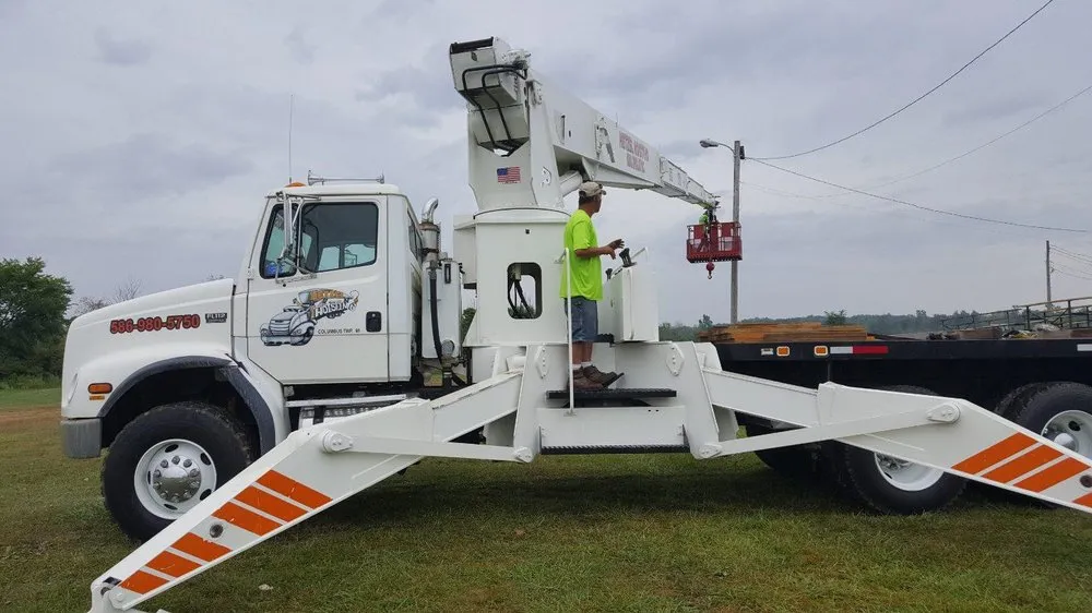 Slide of Hetzel hoisting
