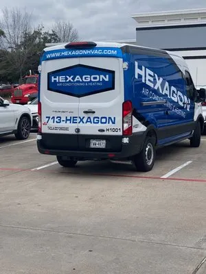 Hexagon Air Conditioning & Heating Logo