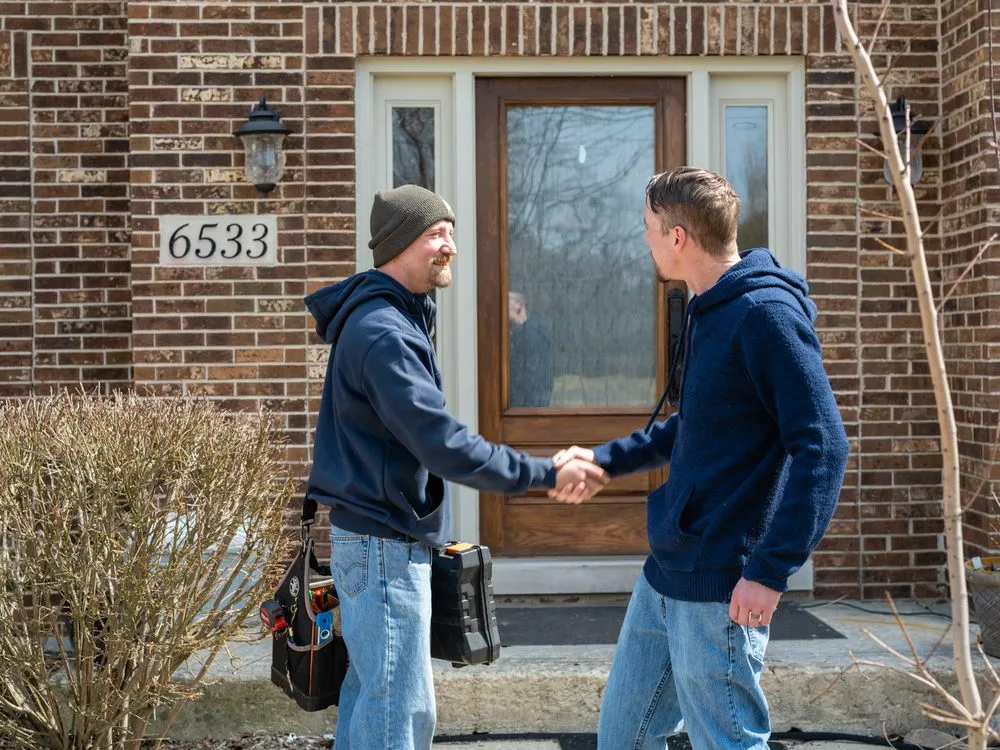 Slide of Hey Guy HVAC, Plumbing & Electrical