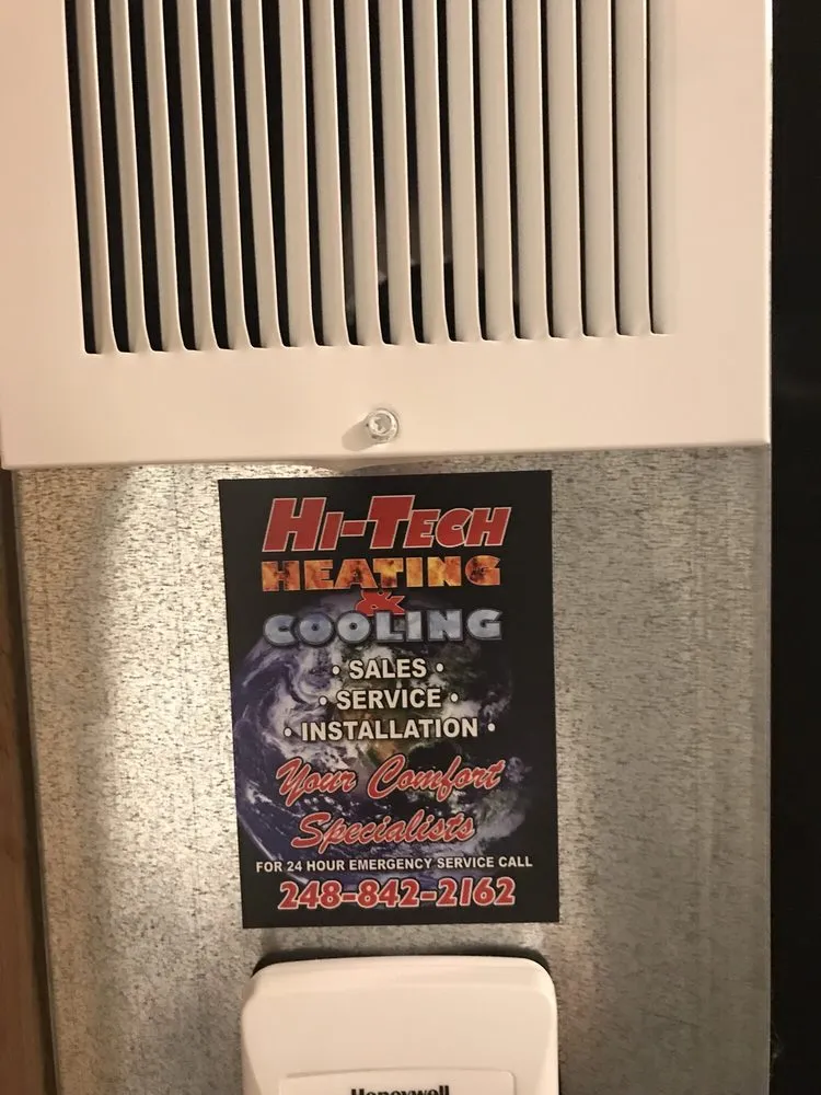 Slide of Hi-Tech Heating & Cooling