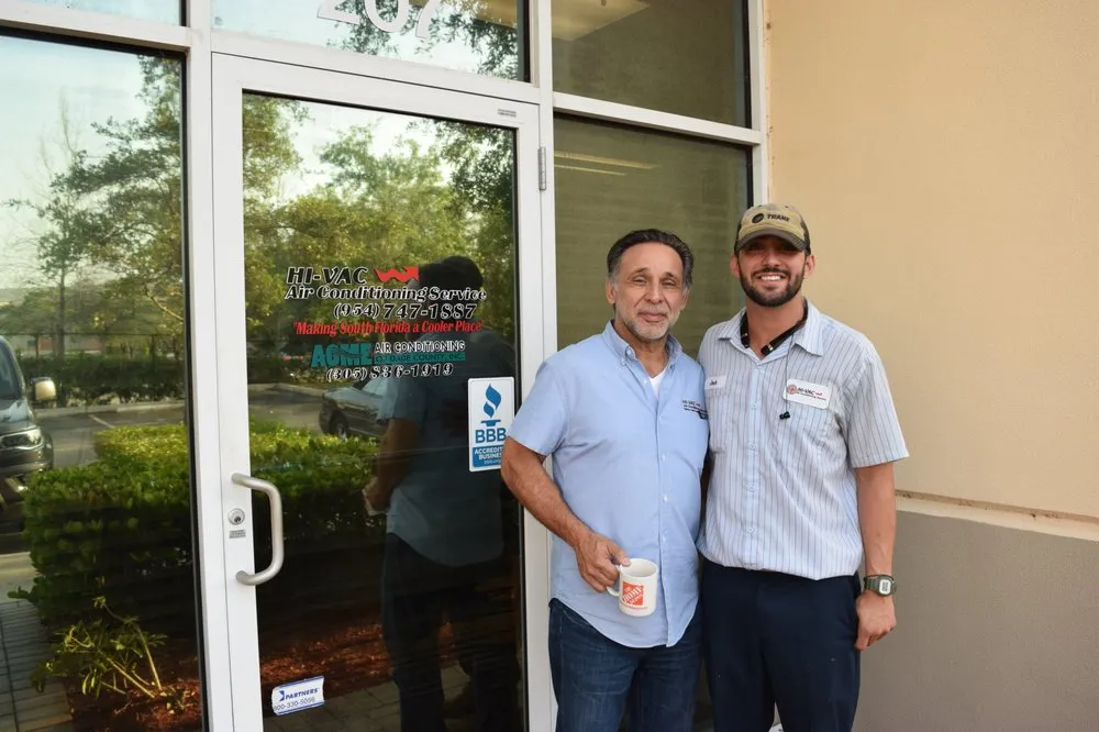 Slide of HI-VAC Air Conditioning Service