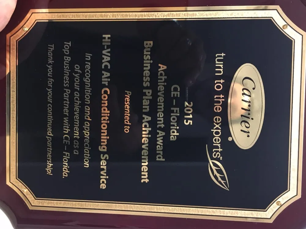 Slide of HI-VAC Air Conditioning Service