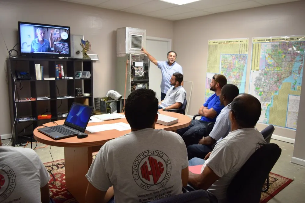 Slide of HI-VAC Air Conditioning Service