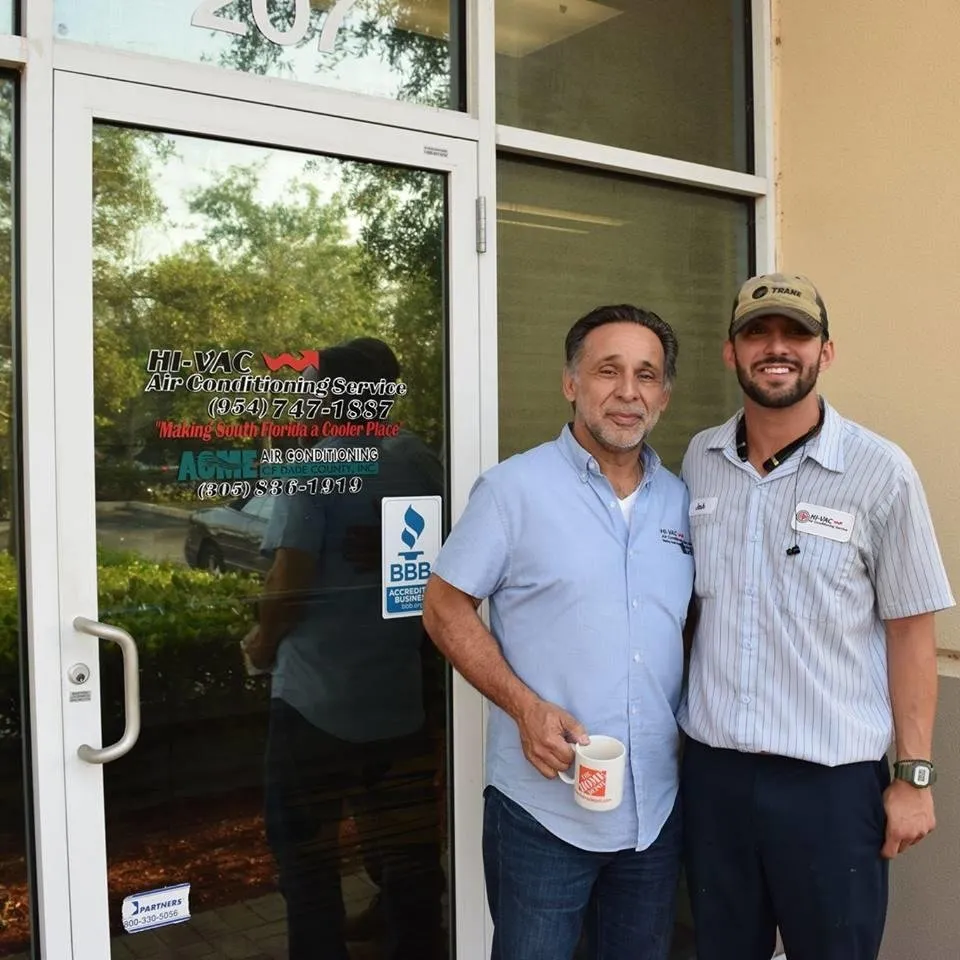 Slide of HI-VAC Air Conditioning Service