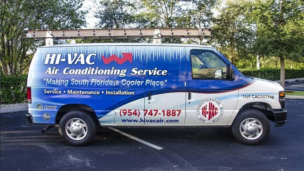 Slide of HI-VAC Air Conditioning Service
