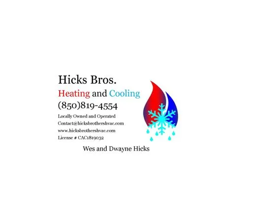 Hicks Bros Heating and Cooling Logo