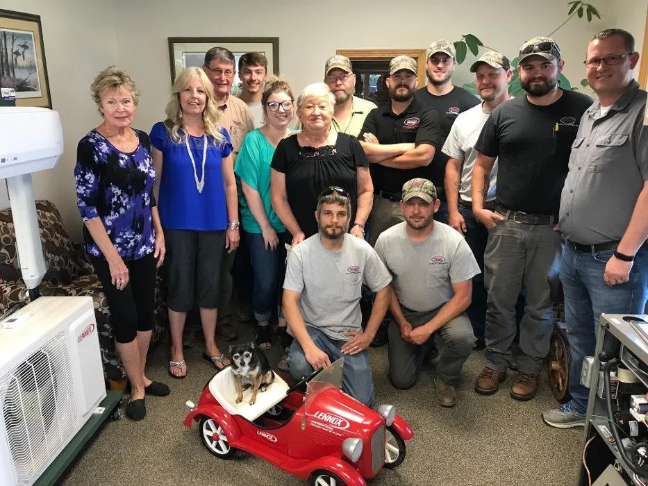 Slide of Higgins Heating