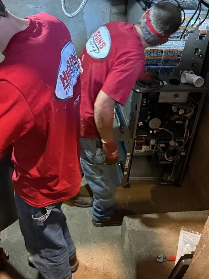 Slide of Higgins Heating