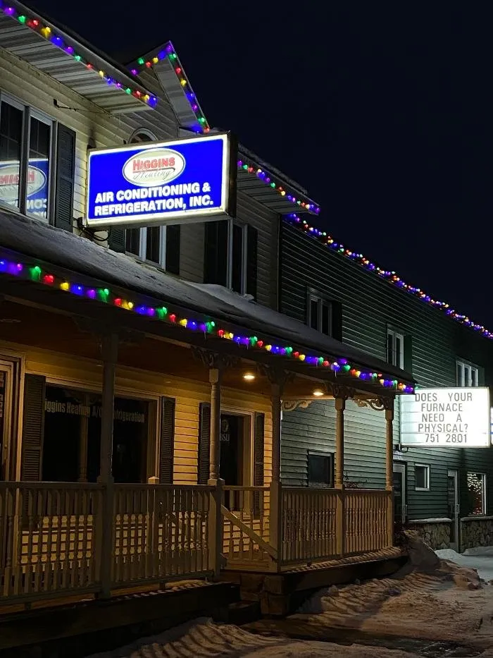 Slide of Higgins Heating