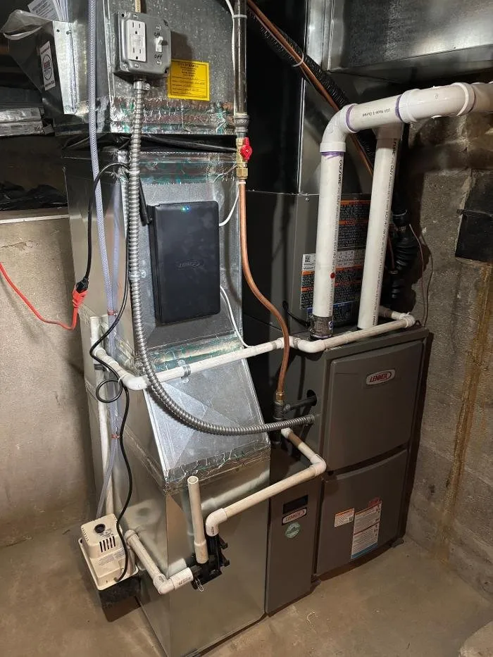 Slide of Higgins Heating