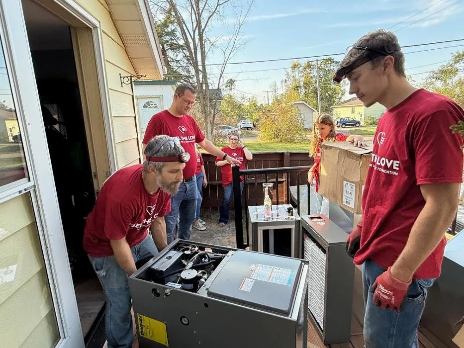 Slide of Higgins Heating