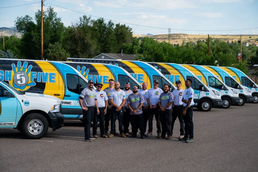 Slide of High 5 Plumbing, Heating, Cooling & Electric