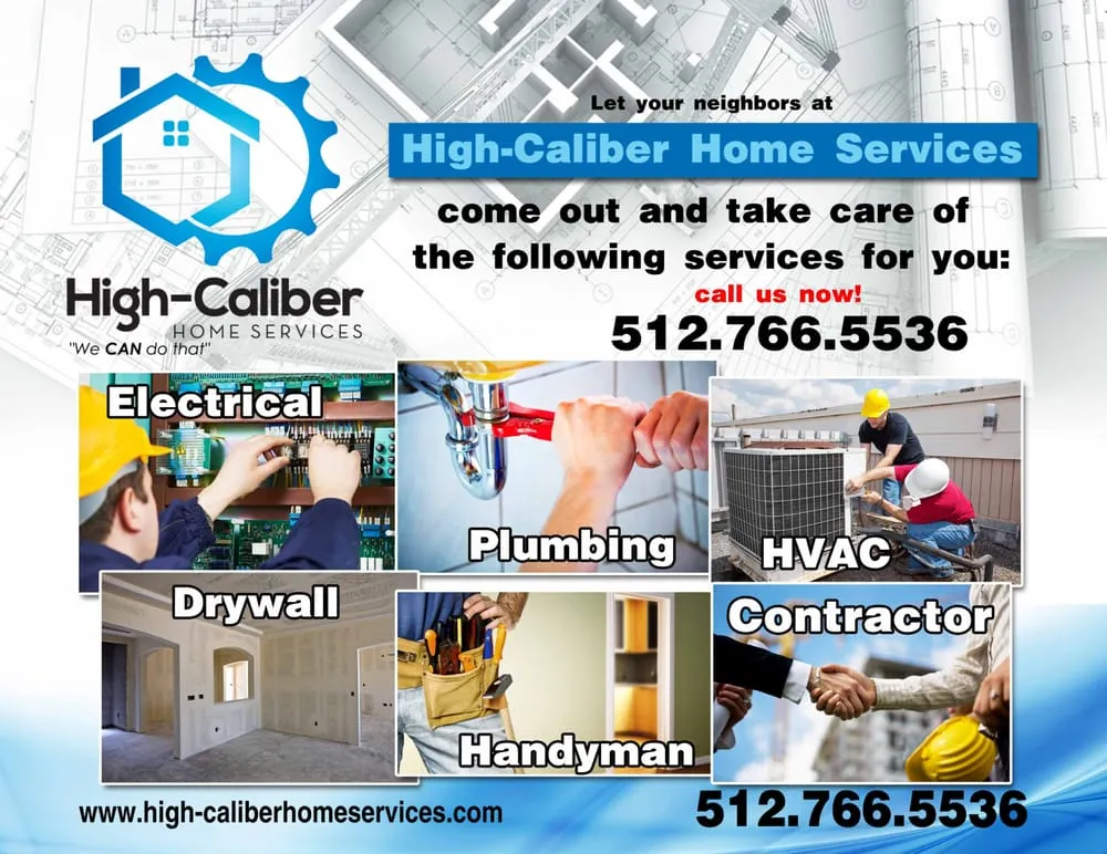 Slide of High-Caliber Home Services