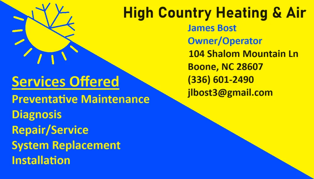 Slide of High Country Heating & Air