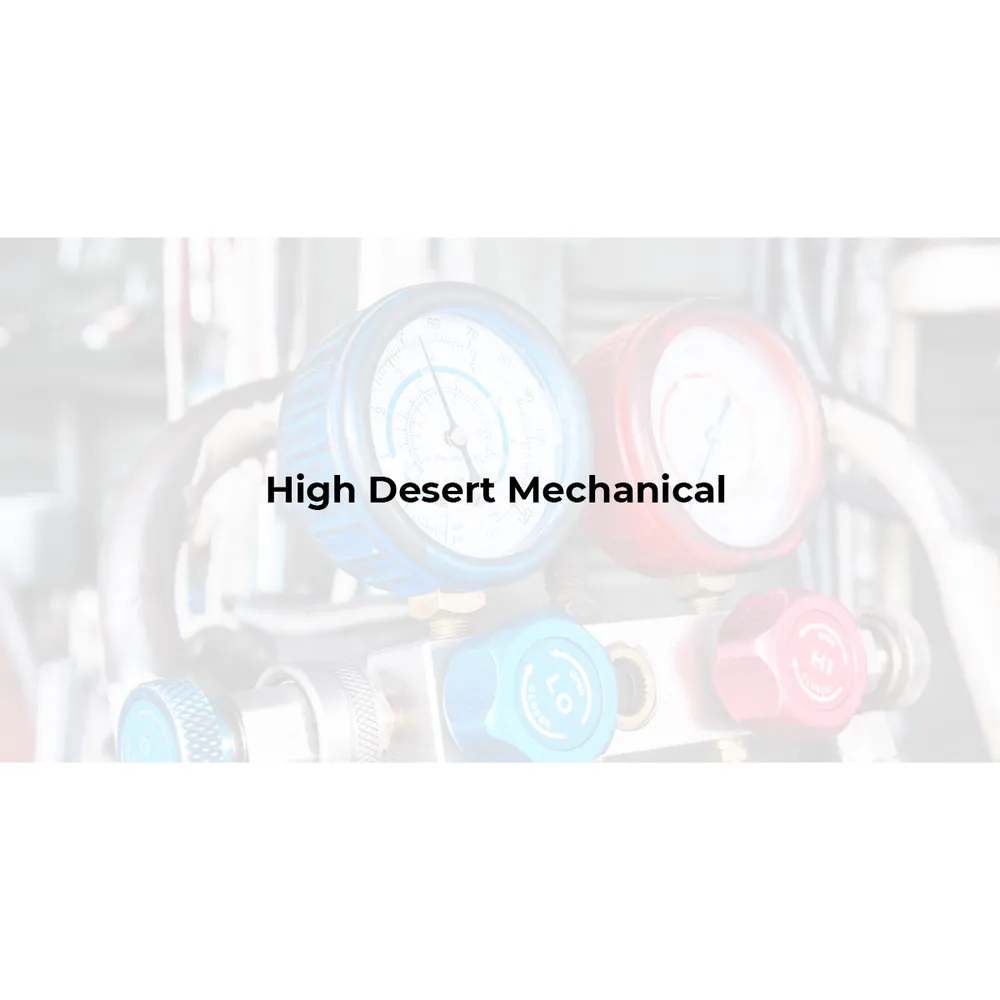 Slide of High Desert Mechanical