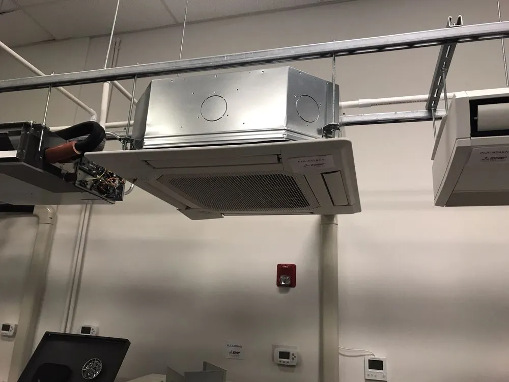 Slide of High Efficiency Heating and Cooling