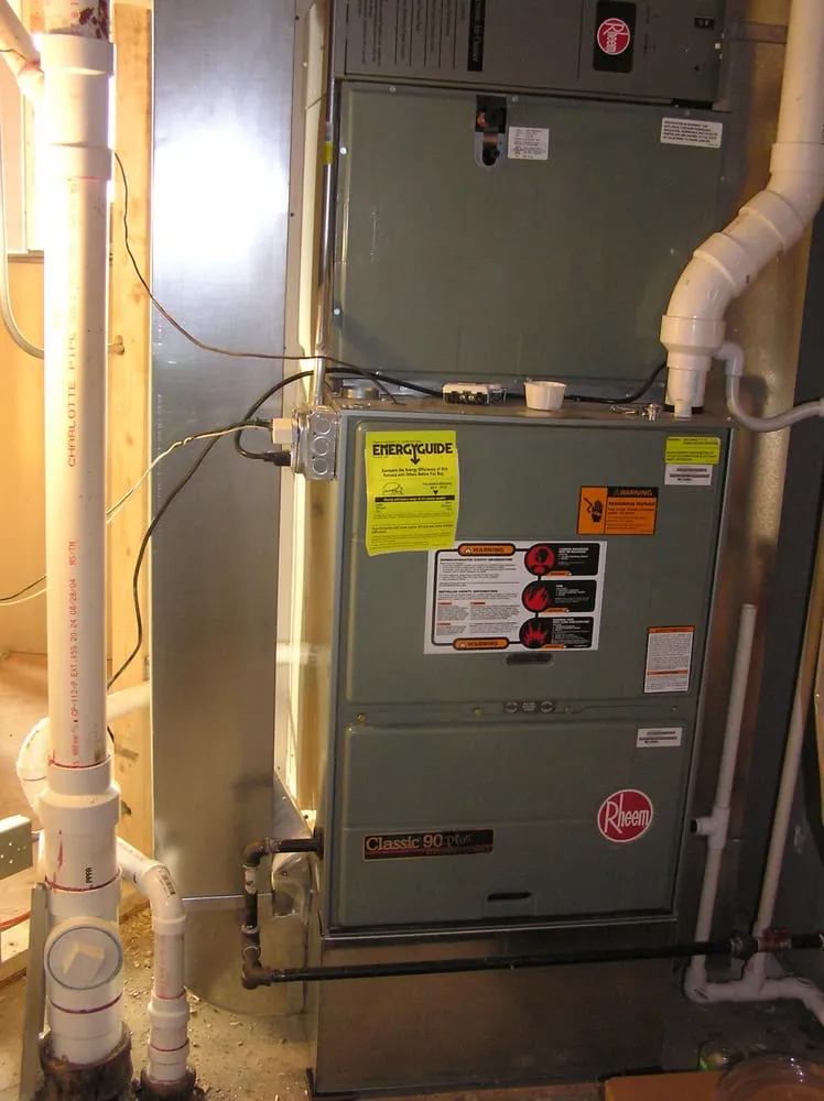 Slide of High Efficiency Heating and Cooling