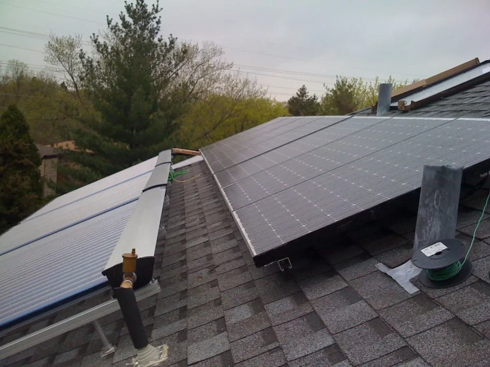 Slide of High Efficiency Heating and Cooling