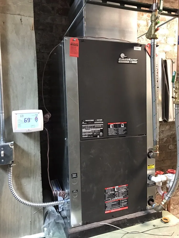 Slide of High Efficiency Heating and Cooling