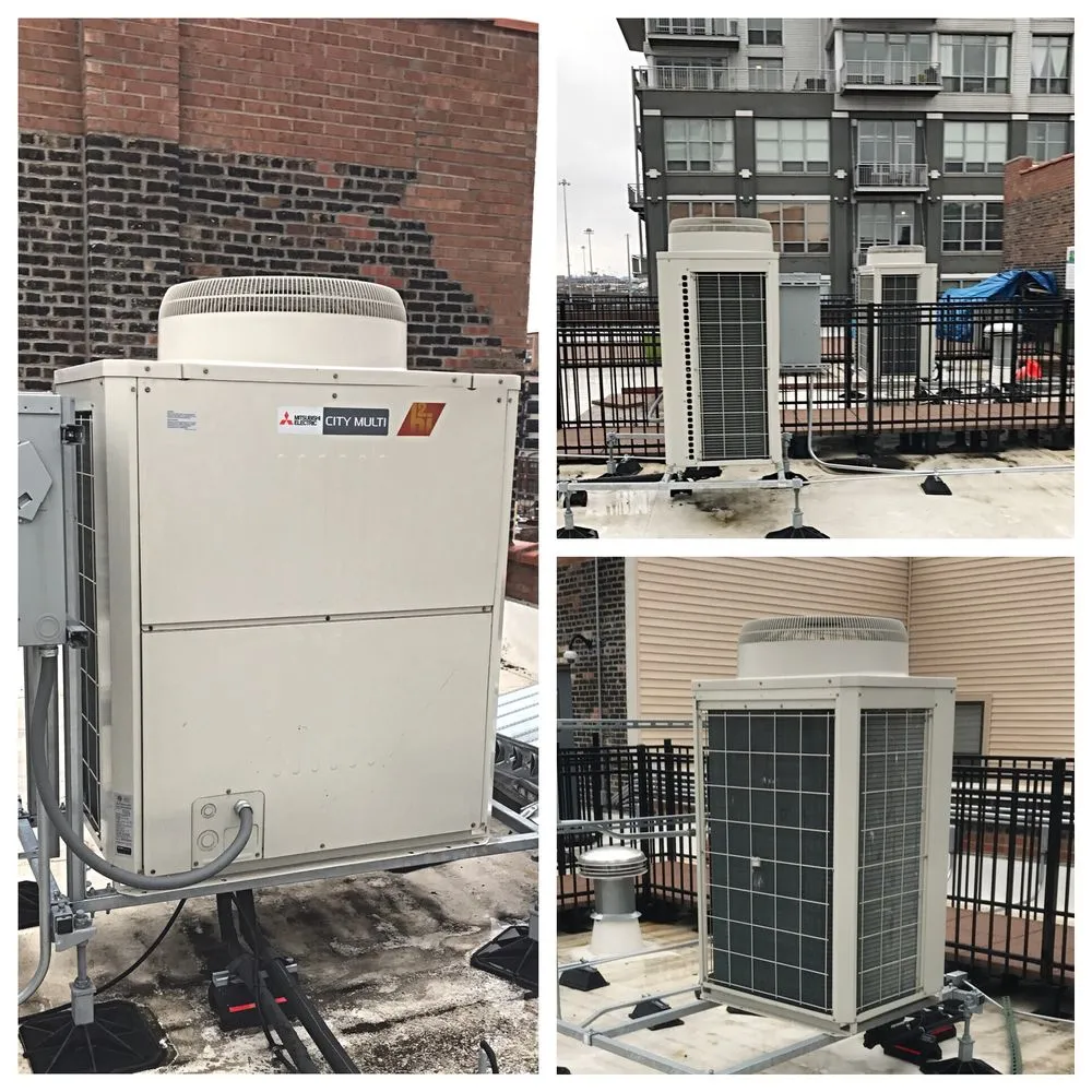 Slide of High Efficiency Heating and Cooling