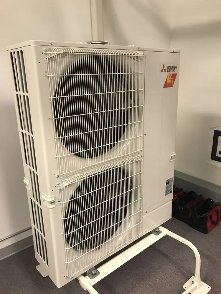 Slide of High Efficiency Heating and Cooling