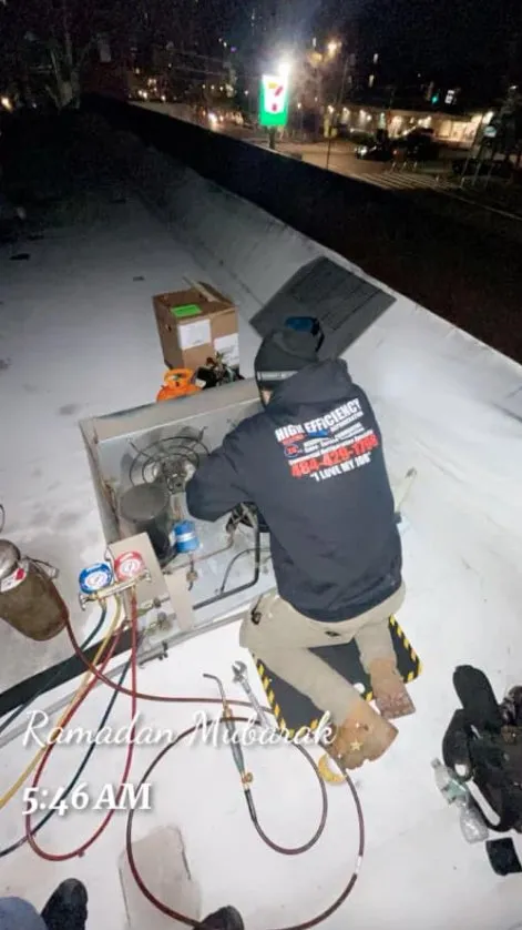 Slide of High Efficiency HVAC