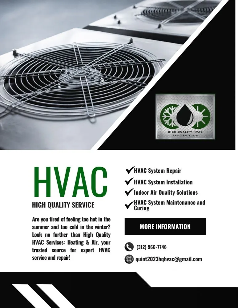 Slide of High Quality HVAC Services Heating and Air
