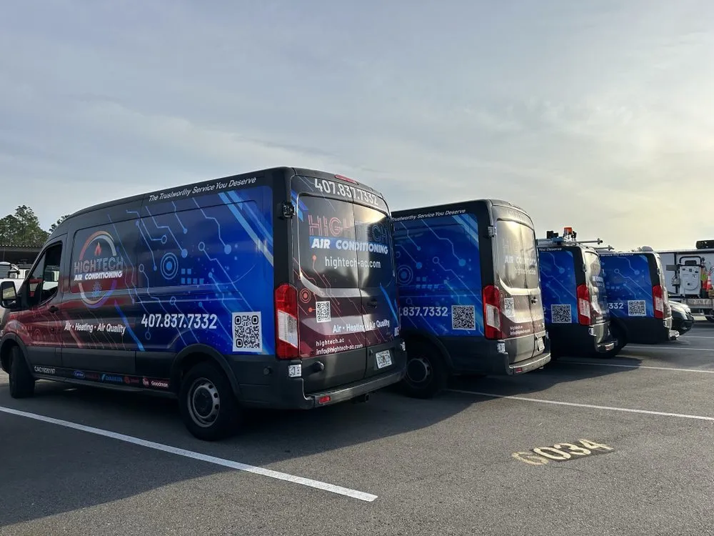 Slide of High Tech Air Conditioning