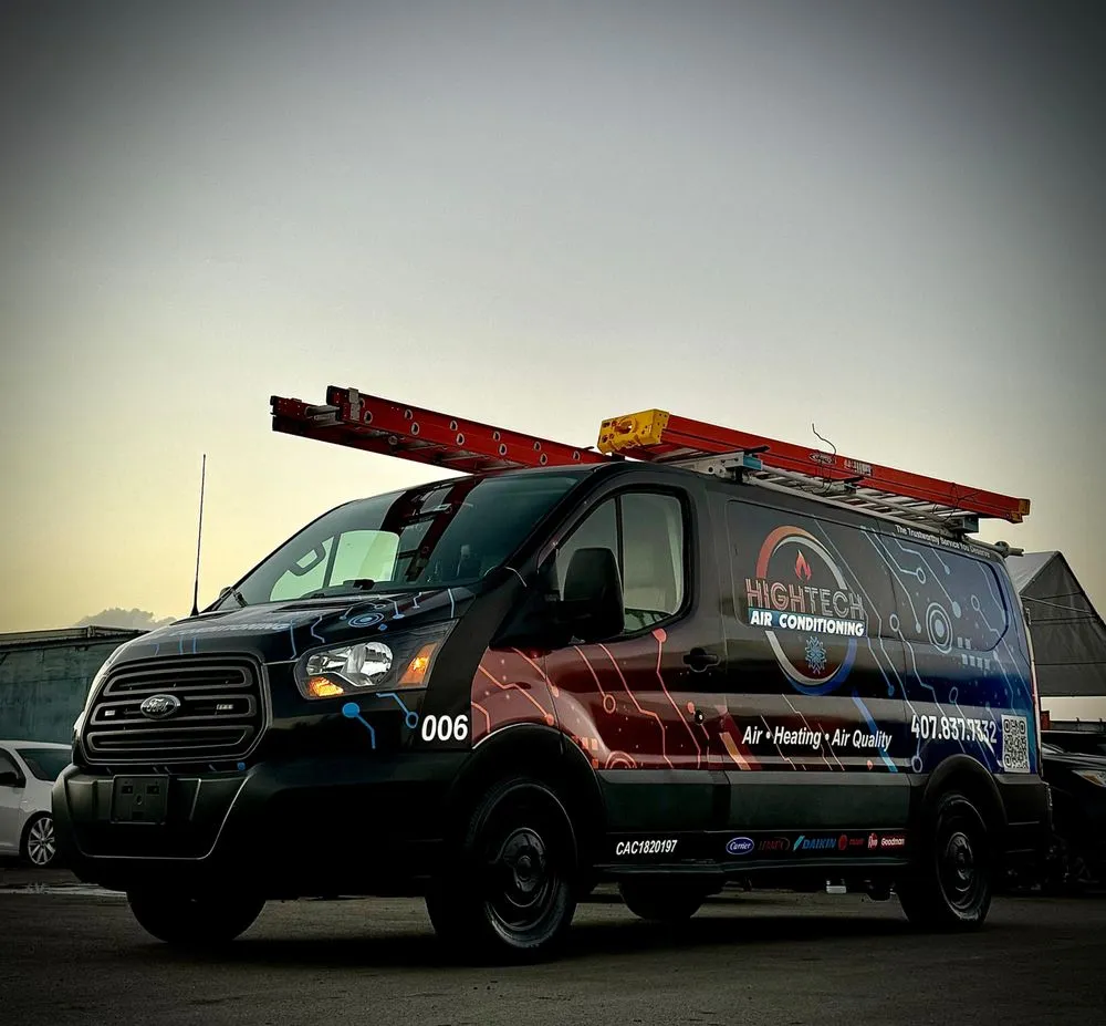 Slide of High Tech Air Conditioning