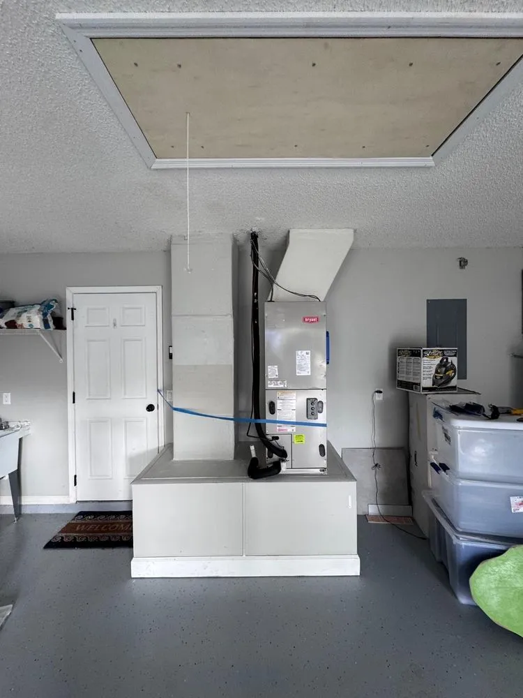 Slide of High Tech Air Conditioning