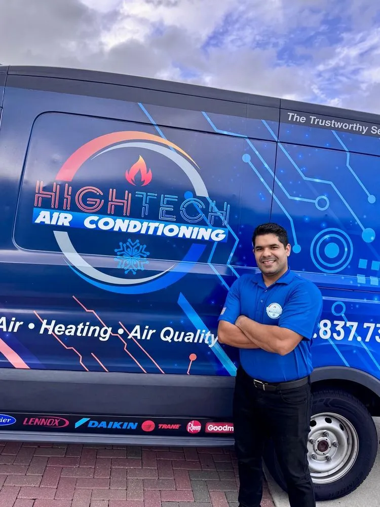 Slide of High Tech Air Conditioning