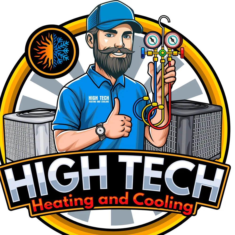 Slide of High Tech Heating and Cooling