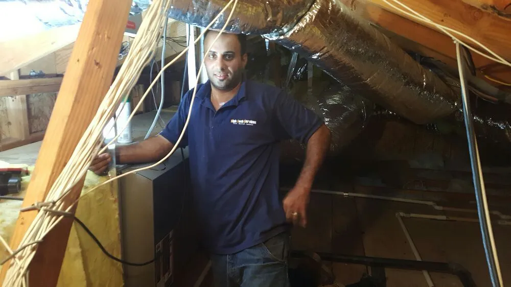 Slide of High Tech Services