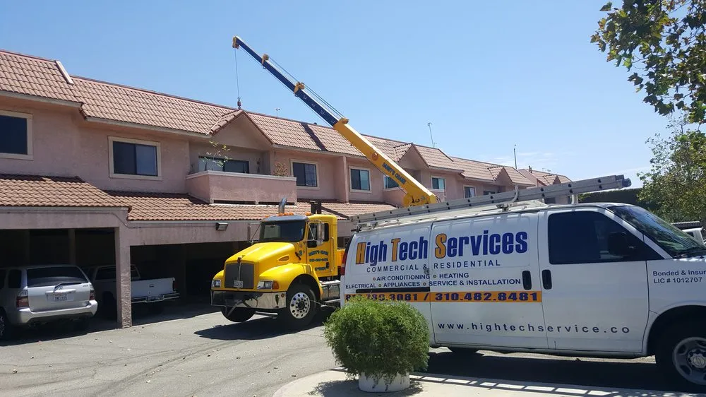 Slide of High Tech Services