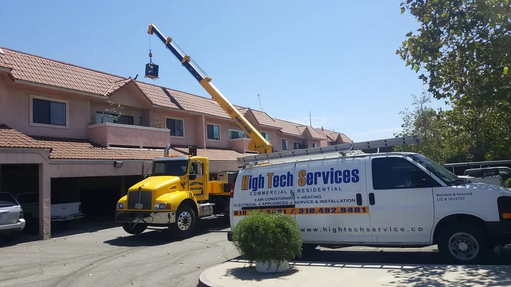 Slide of High Tech Services