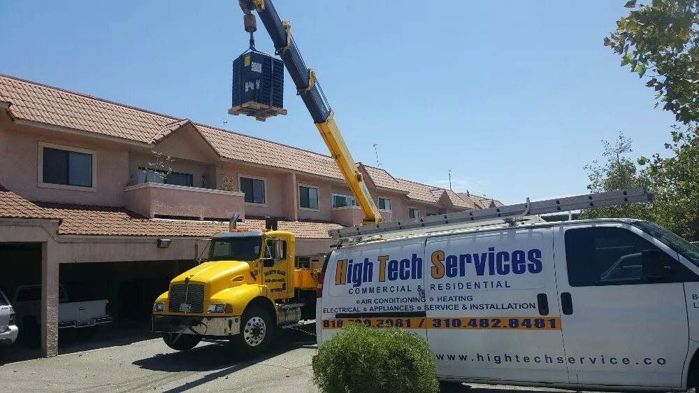 Slide of High Tech Services