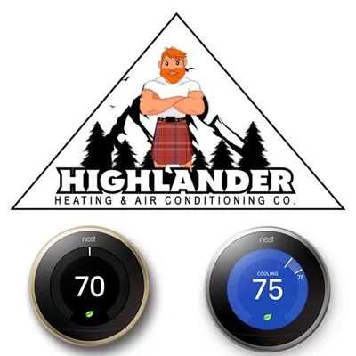 Highlander Heating & Air Conditioning Company Logo