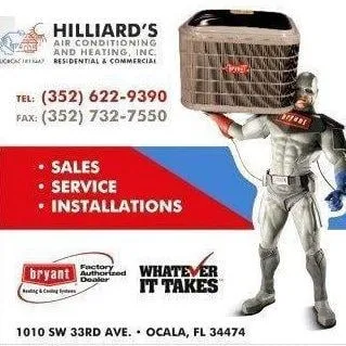 Slide of Hilliard's Air Conditioning & Heating