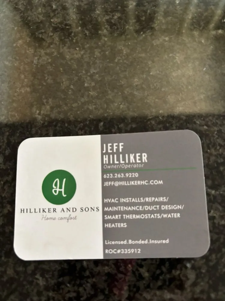 Slide of Hilliker and Sons