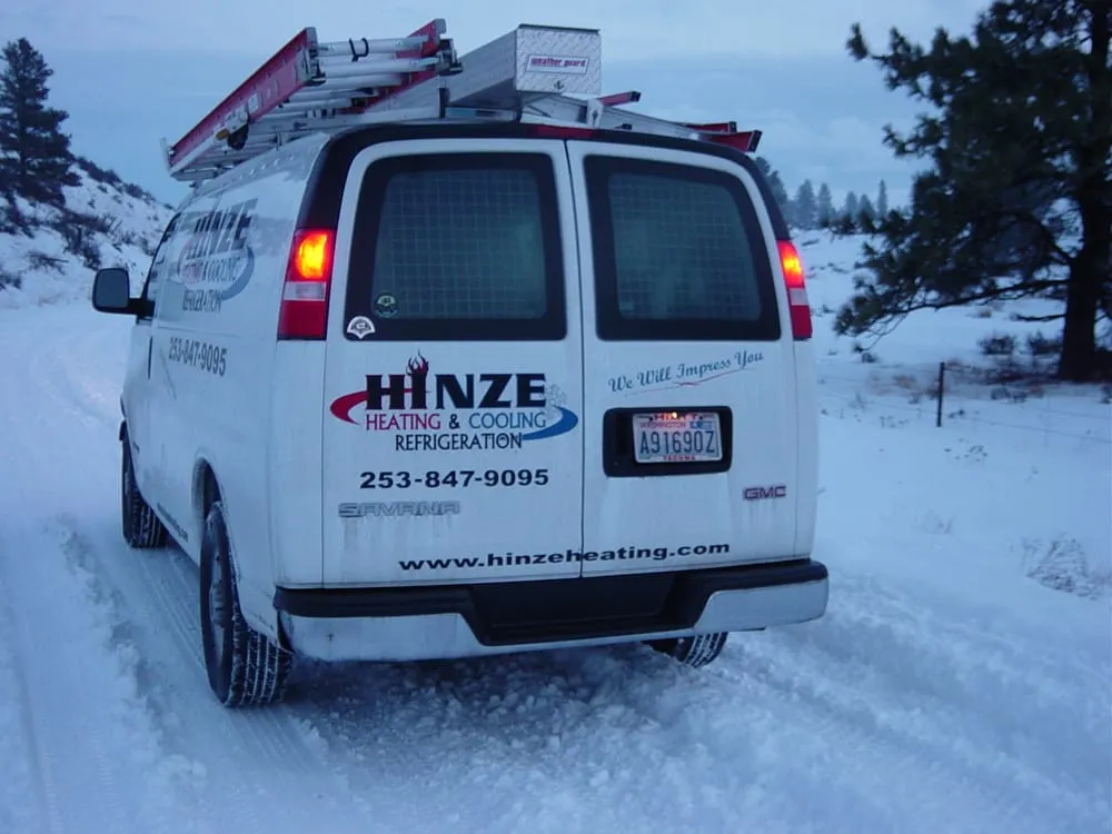 Slide of Hinze Heating & Cooling