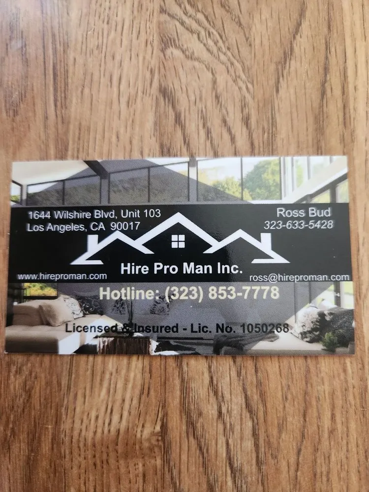 Slide of Hire Pro Man