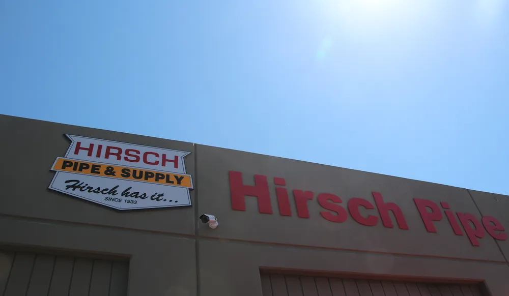 Slide of Hirsch Pipe & Supply