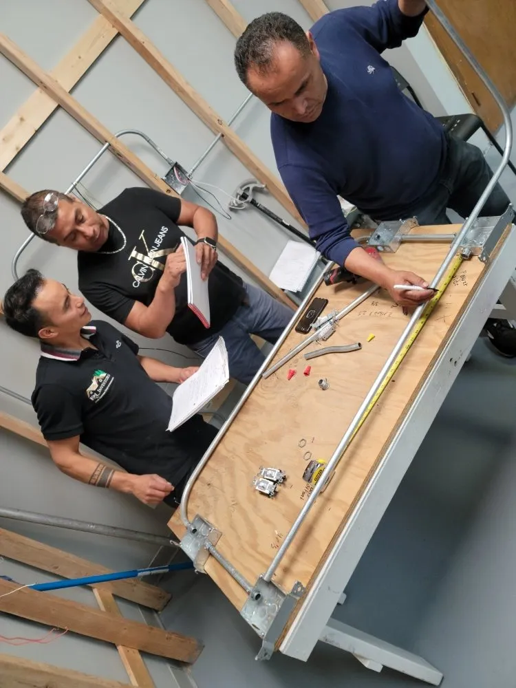 Slide of Hispanic Training Trades