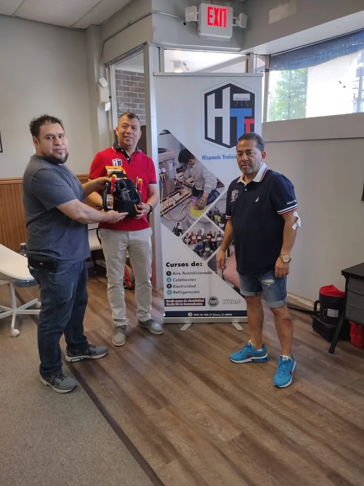 Slide of Hispanic Training Trades